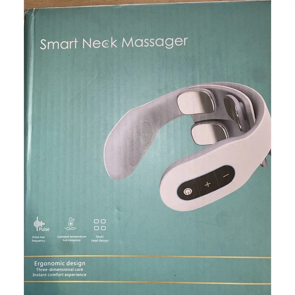 JT-88 Smart Neck Massager | Heating Intelligent Neck Vibration EMS Pulse NIB